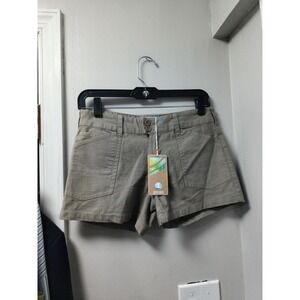Levitate Women Utility Shorts  Size 25  Organic Cotton New